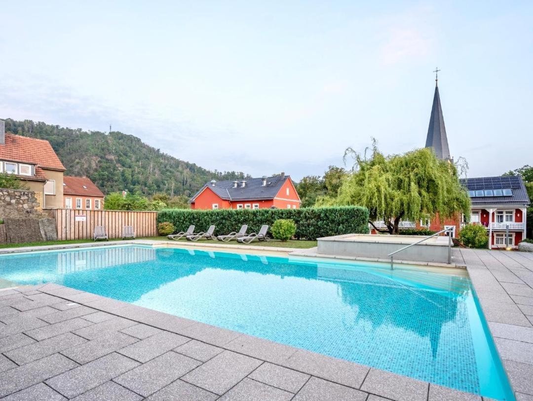 Hotelpark Bodetal Mit Ferienwohnungen 塔勒 外观 照片